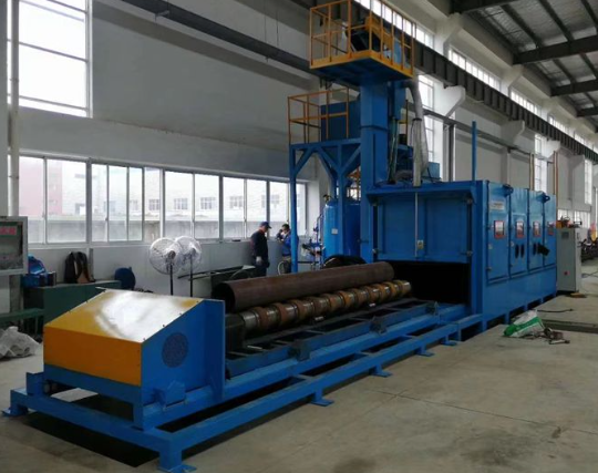 宁德喷砂机在管道除锈中的现场施工应用