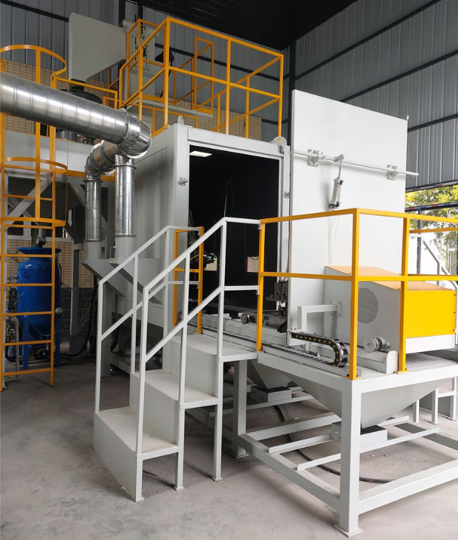 宁德全自动喷砂机 实现无人化高效生产