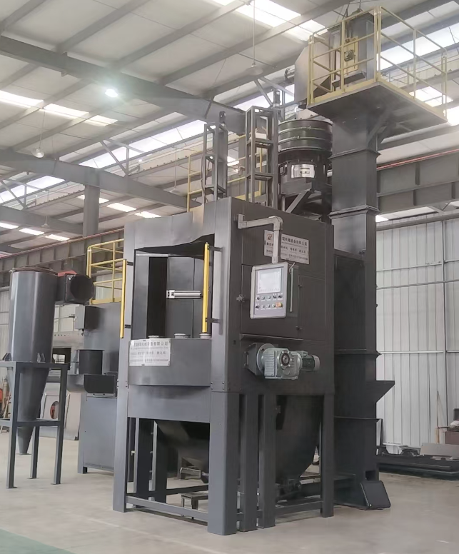 宁德转盘式喷砂机 提升圆形工件处理效率